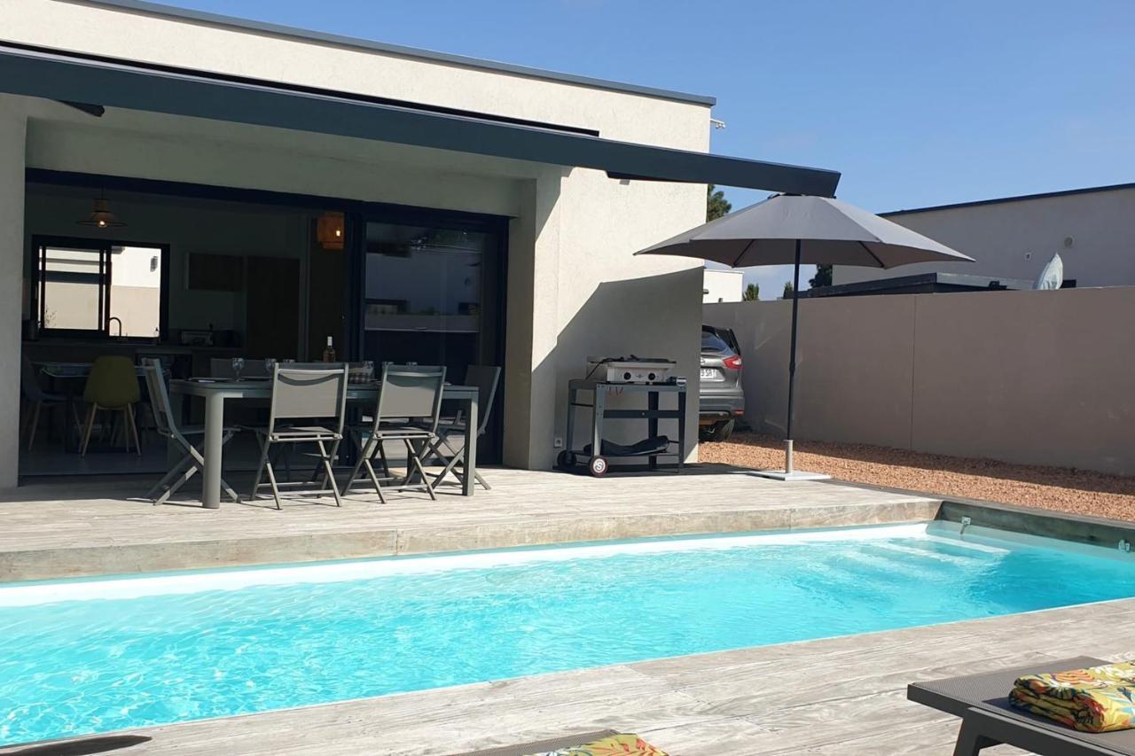 Villa Rossa 6 Pers Dans Residence Avec Piscine Chauffee Privee Lecci Kültér fotó