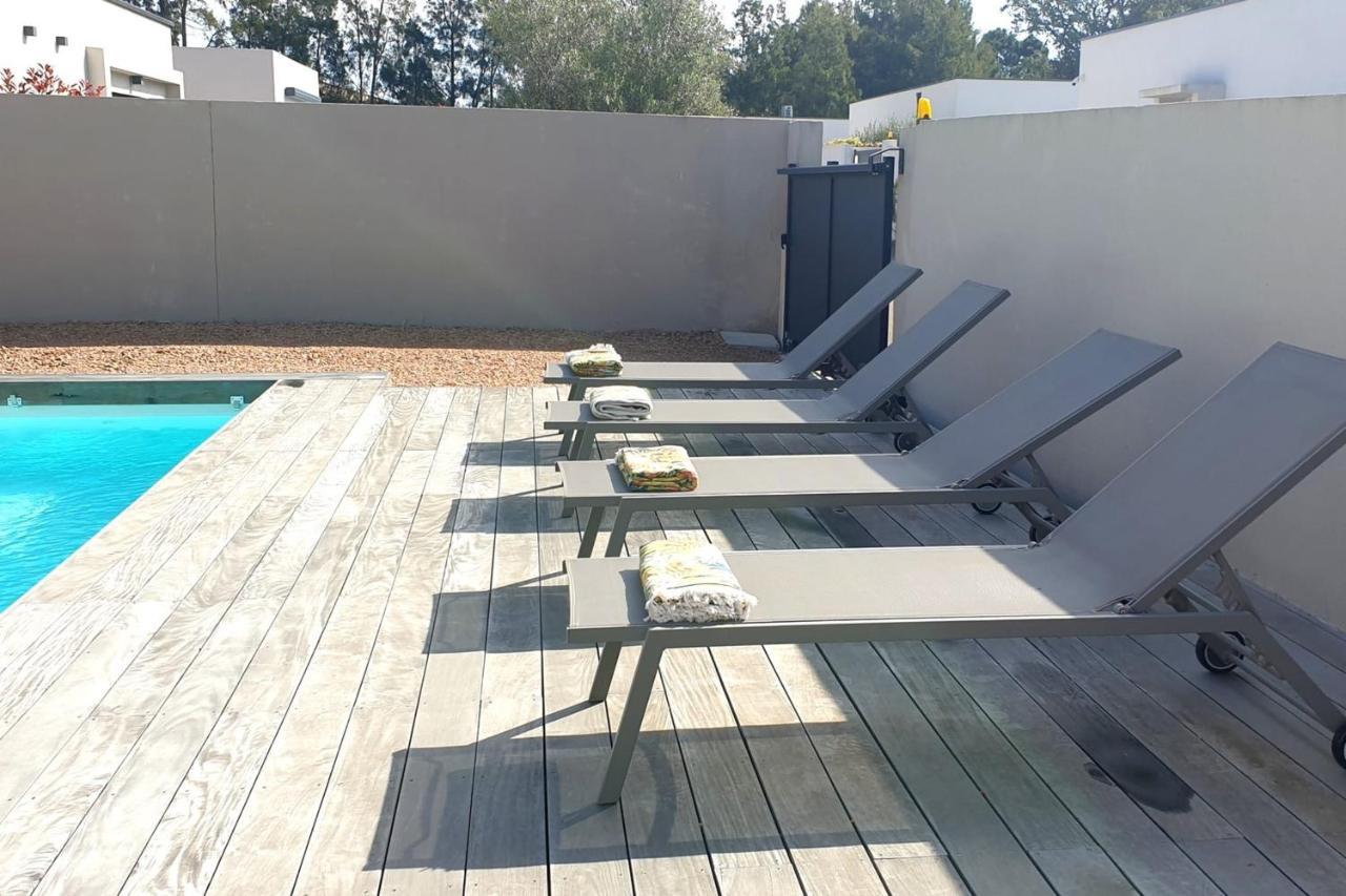 Villa Rossa 6 Pers Dans Residence Avec Piscine Chauffee Privee Lecci Kültér fotó