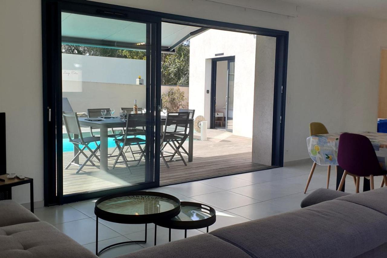 Villa Rossa 6 Pers Dans Residence Avec Piscine Chauffee Privee Lecci Kültér fotó